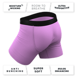 The Double Entendre | Eggplant Ball Hammock® Pouch Underwear