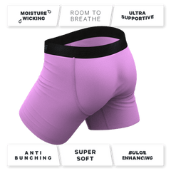 The Double Entendre | Eggplant Ball Hammock® Pouch Underwear