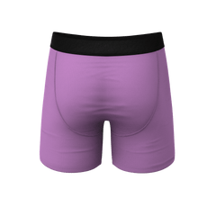 The Double Entendre | Eggplant Ball Hammock® Pouch Underwear