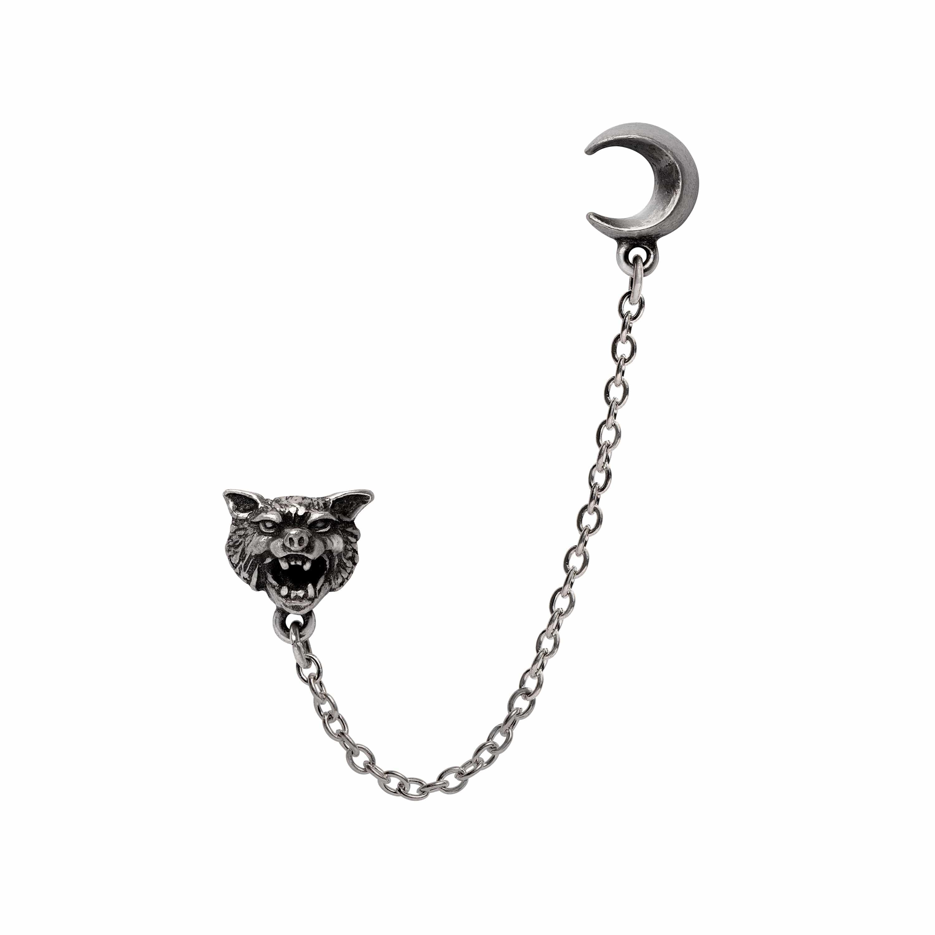 Alchemy Howl Earring Cuff Stud Single - Alchemy Gothic