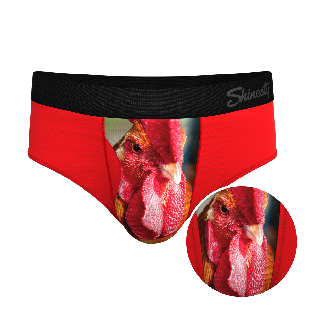 The Early Risers | Barnyard Rooster Ball Hammock® Pouch Underwear Briefs