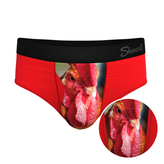 The Early Risers | Barnyard Rooster Ball Hammock® Pouch Underwear Briefs