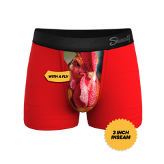 The Early Risers | Barnyard Rooster Ball Hammock® Pouch Trunks Underwear