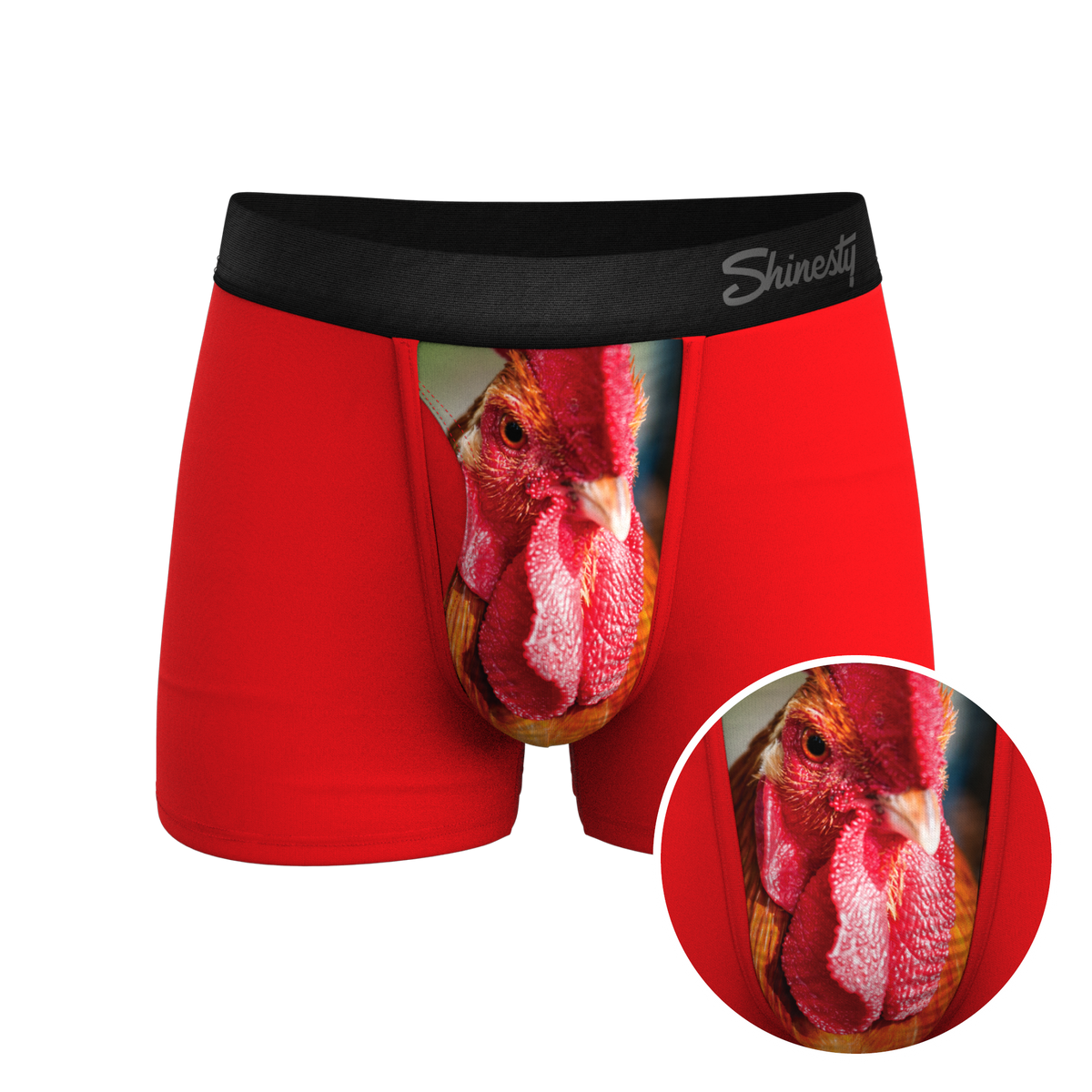 The Early Risers | Barnyard Rooster Ball Hammock® Pouch Trunks Underwear