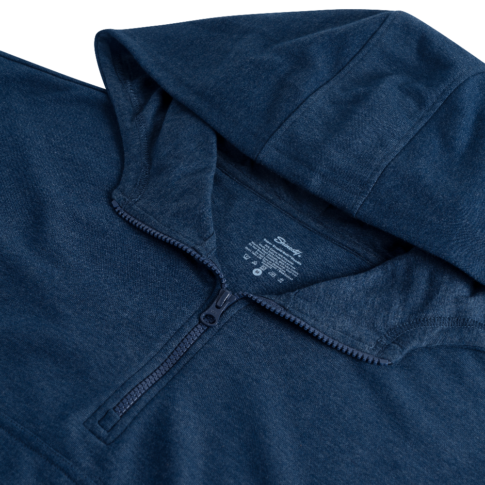 The Big Blue | Navy Goldilocks™ Women’s Half Zip Lounge Hoodie