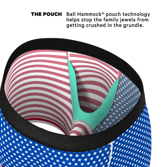 The Ellis Island | USA Flag Ball Hammock® Pouch Underwear