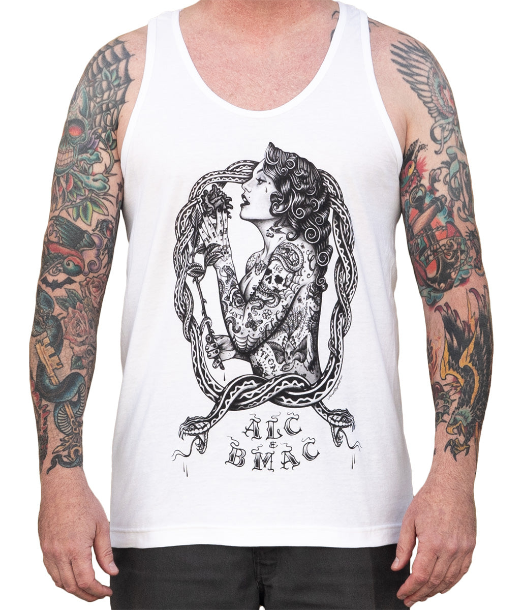 Jarad Bryant Eve Men's White Tank Top