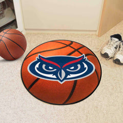 FAU Owls Basketball Rug - 27in. Diameter