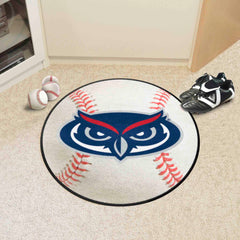 FAU Owls Baseball Rug - 27in. Diameter