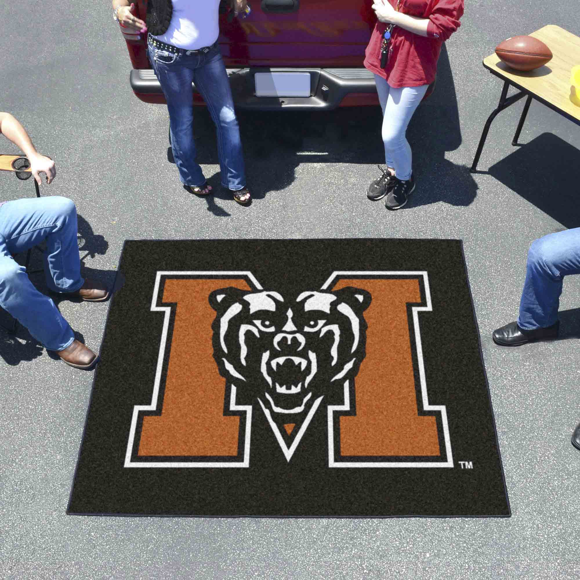 Mercer Bears Tailgater Rug - 5ft. x 6ft.