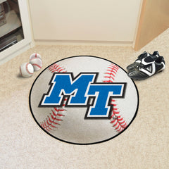 Middle Tennessee Blue Raiders Baseball Rug - 27in. Diameter