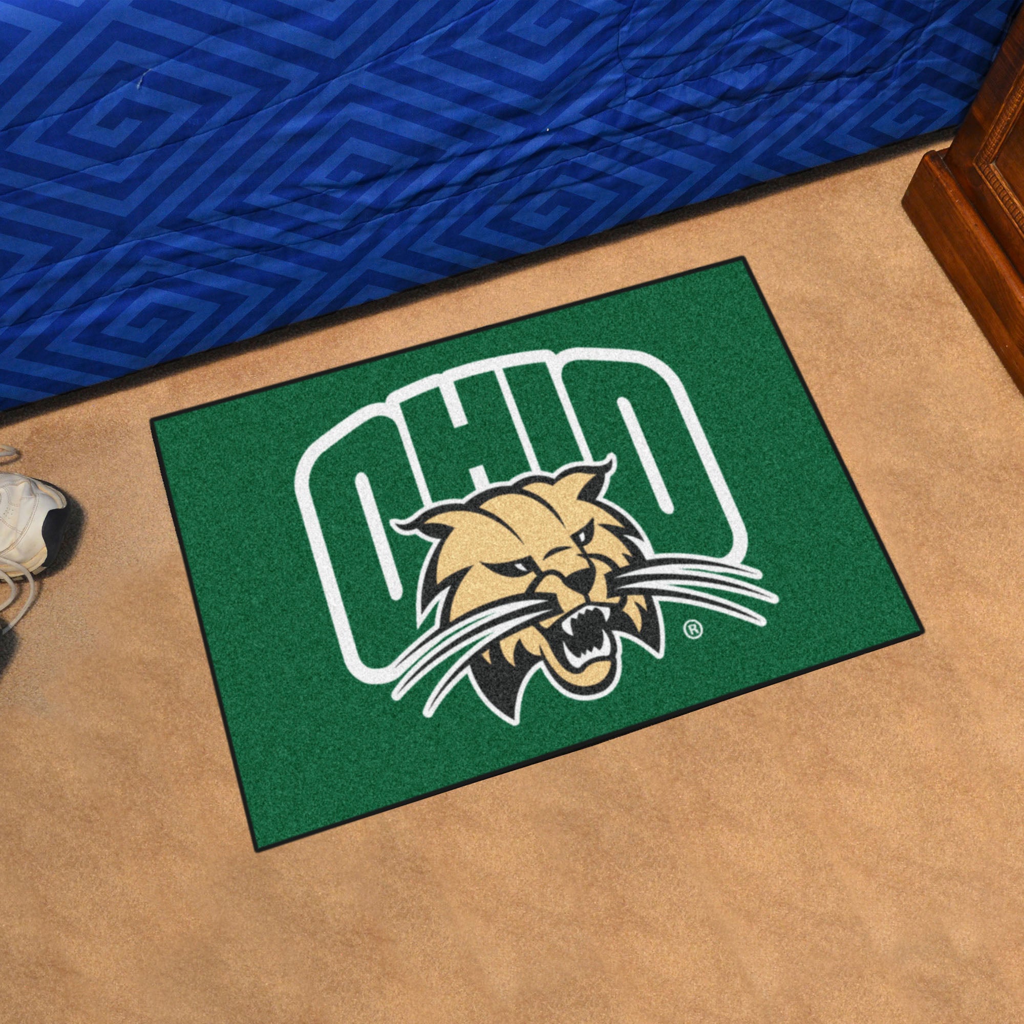 Ohio Bobcats Starter Mat Accent Rug - 19in. x 30in. - Ohio