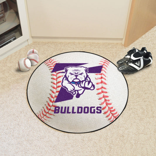 Truman State Bulldogs Baseball Rug - 27in. Diameter