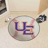 Evansville Purple Aces Baseball Rug - 27in. Diameter - Evansville