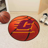 Central Michigan Chippewas Basketball Rug - 27in. Diameter