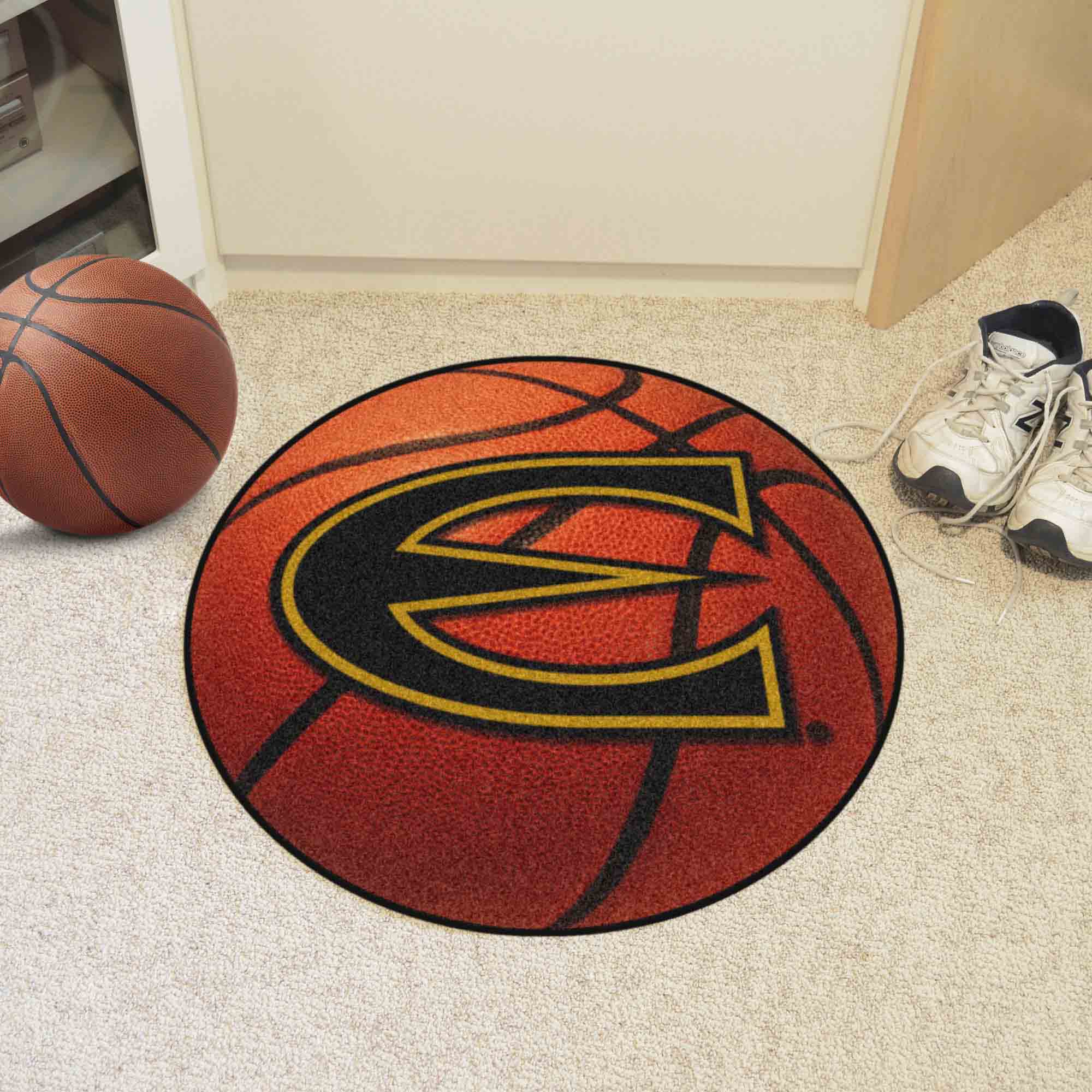 Emporia State Hornets Basketball Rug - 27in. Diameter - Emporia State