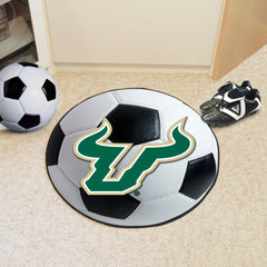 South Florida Bulls Soccer Ball Rug - 27in. Diameter