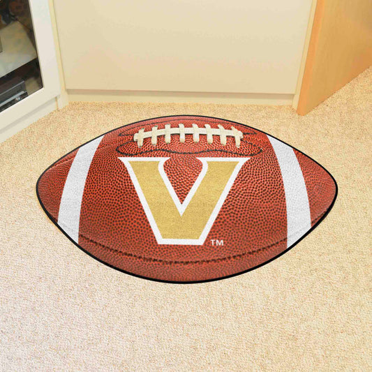 Vanderbilt Commodores Football Rug - 20.5in. x 32.5in.