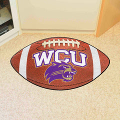 Alfombra de fútbol Western Carolina Catamounts - 20,5 x 32,5 pulgadas.