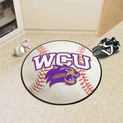 Western Carolina Catamounts Baseball Rug - 27in. Diameter