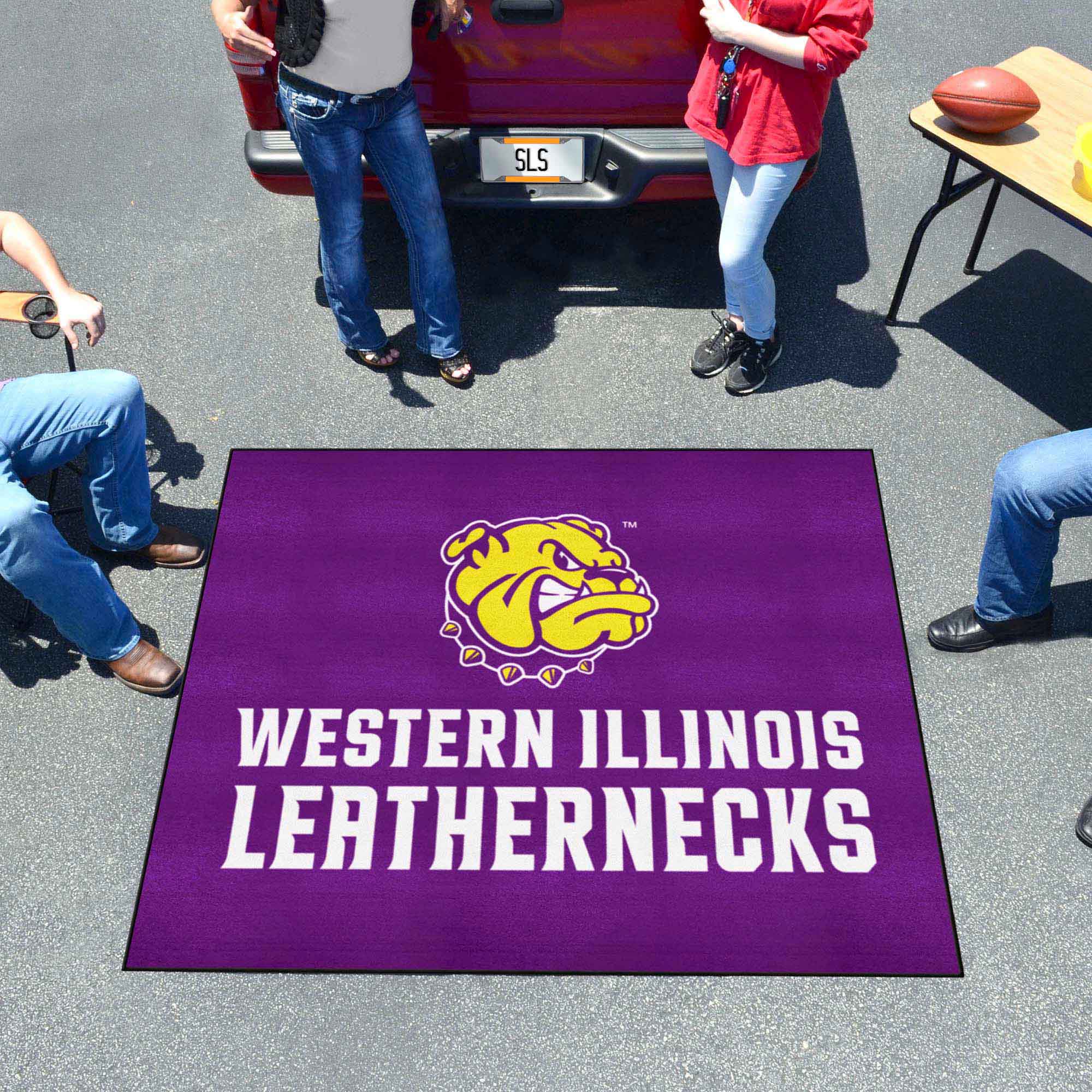 Western Illinois Leathernecks Tailgater Rug - 5ft. x 6ft.