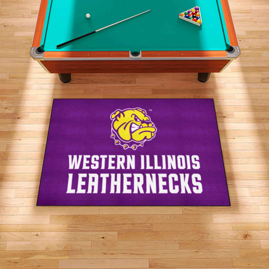 Western Illinois Leathernecks Ulti-Mat Rug - 5ft. x 8ft.