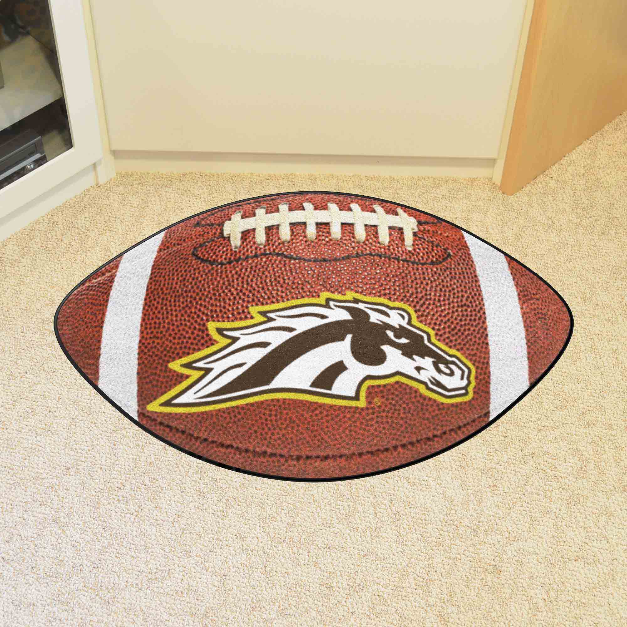 Western Michigan Broncos Football Rug - 20.5in. x 32.5in.