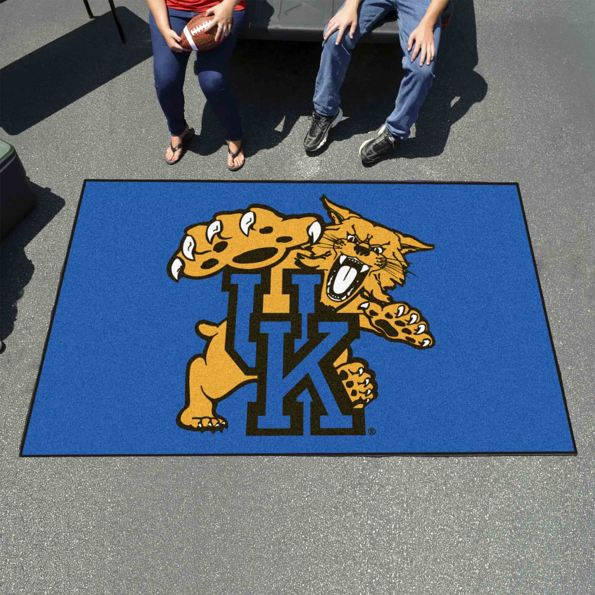 Kentucky Wildcats Ulti-Mat Rug - 5ft. x 8ft., Wildcat Logo