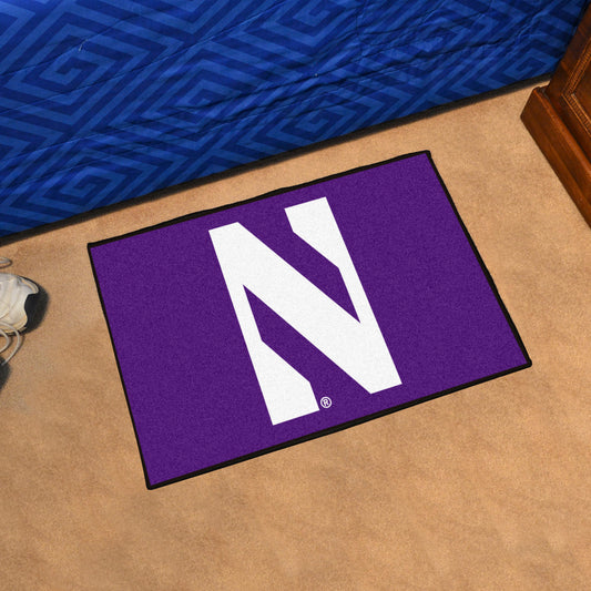 Northwestern Wildcats Starter Mat Accent Rug - 19in. x 30in.