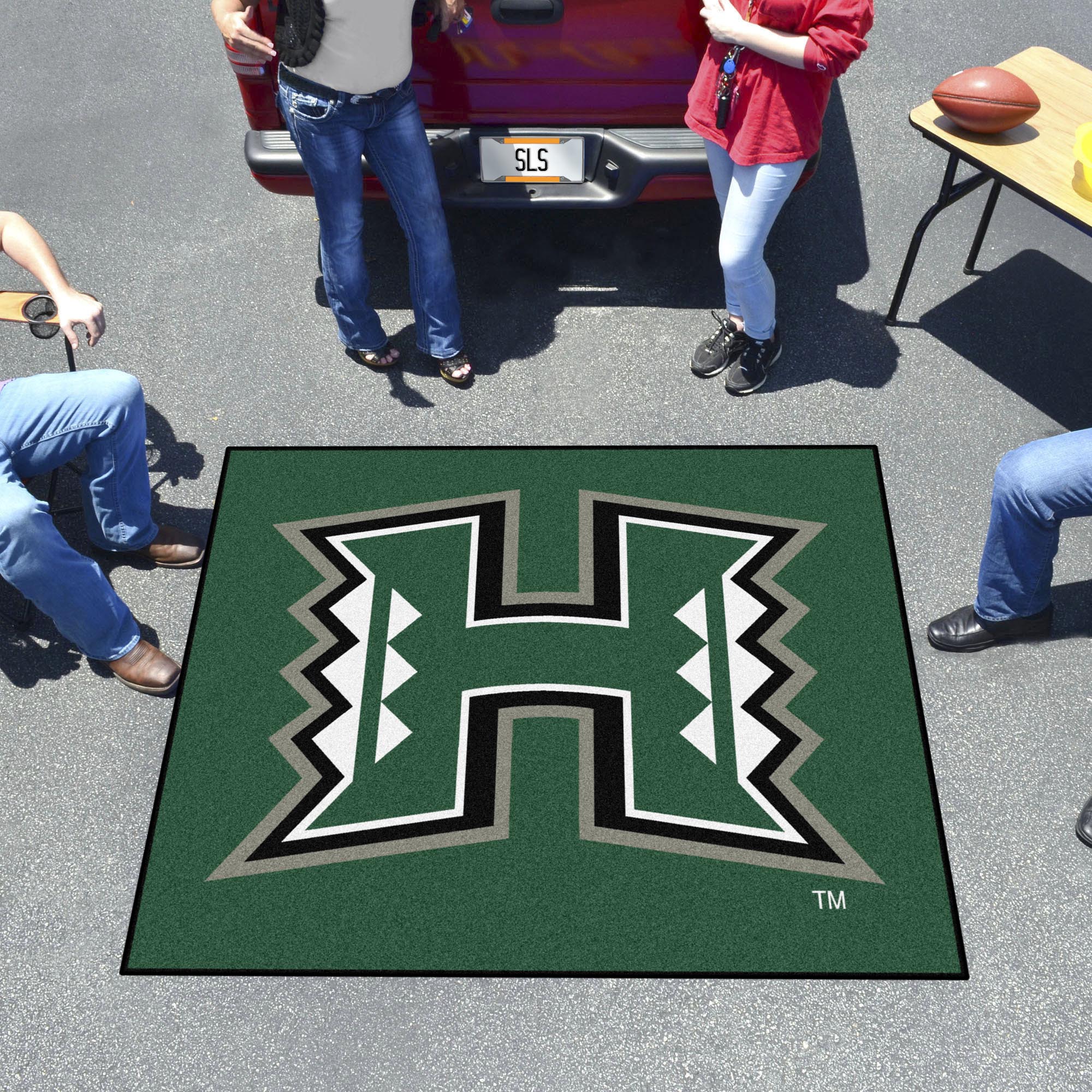 Hawaii Rainbows Tailgater Rug - 5ft. x 6ft.