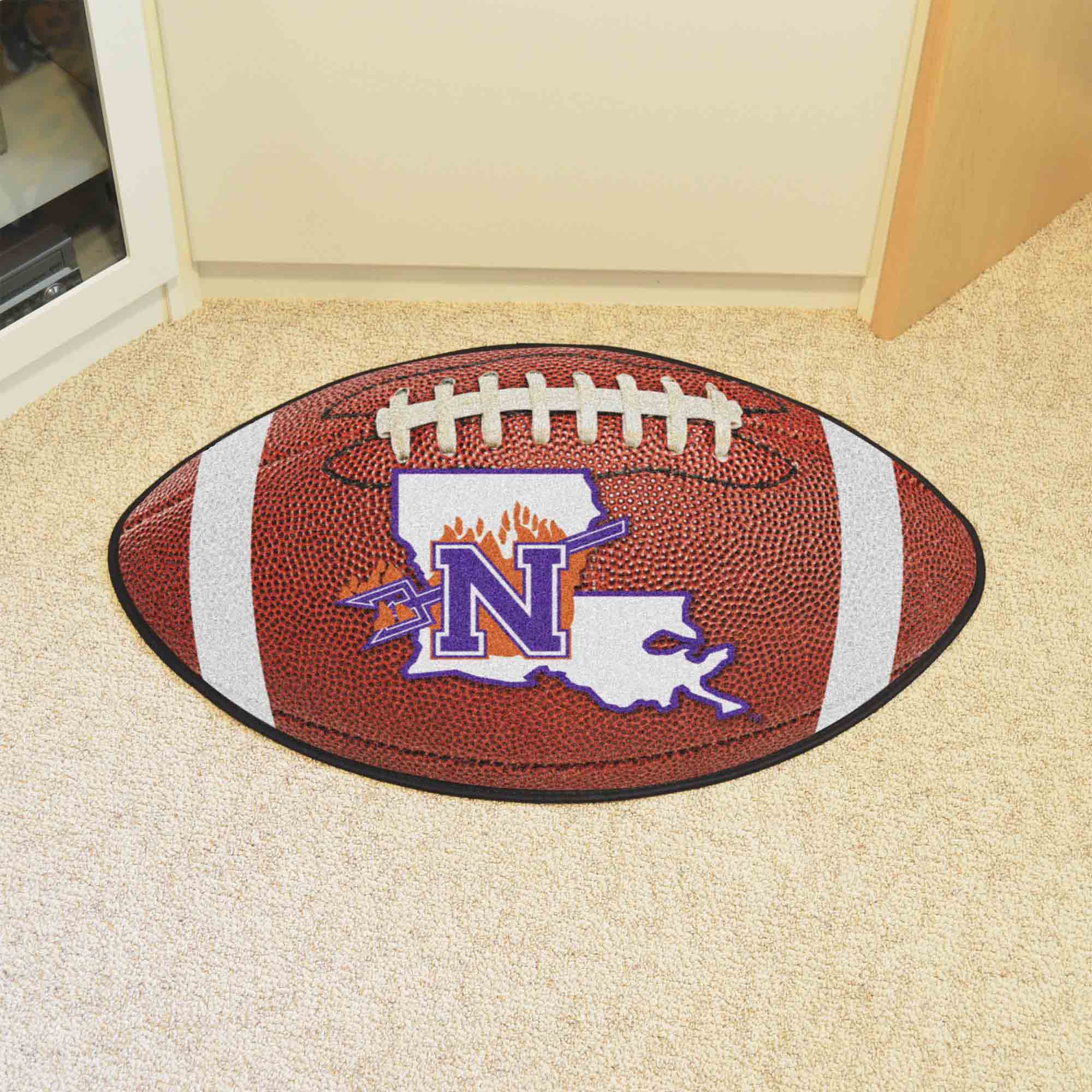 Northwestern State Demons Football Rug - 20.5in. x 32.5in.