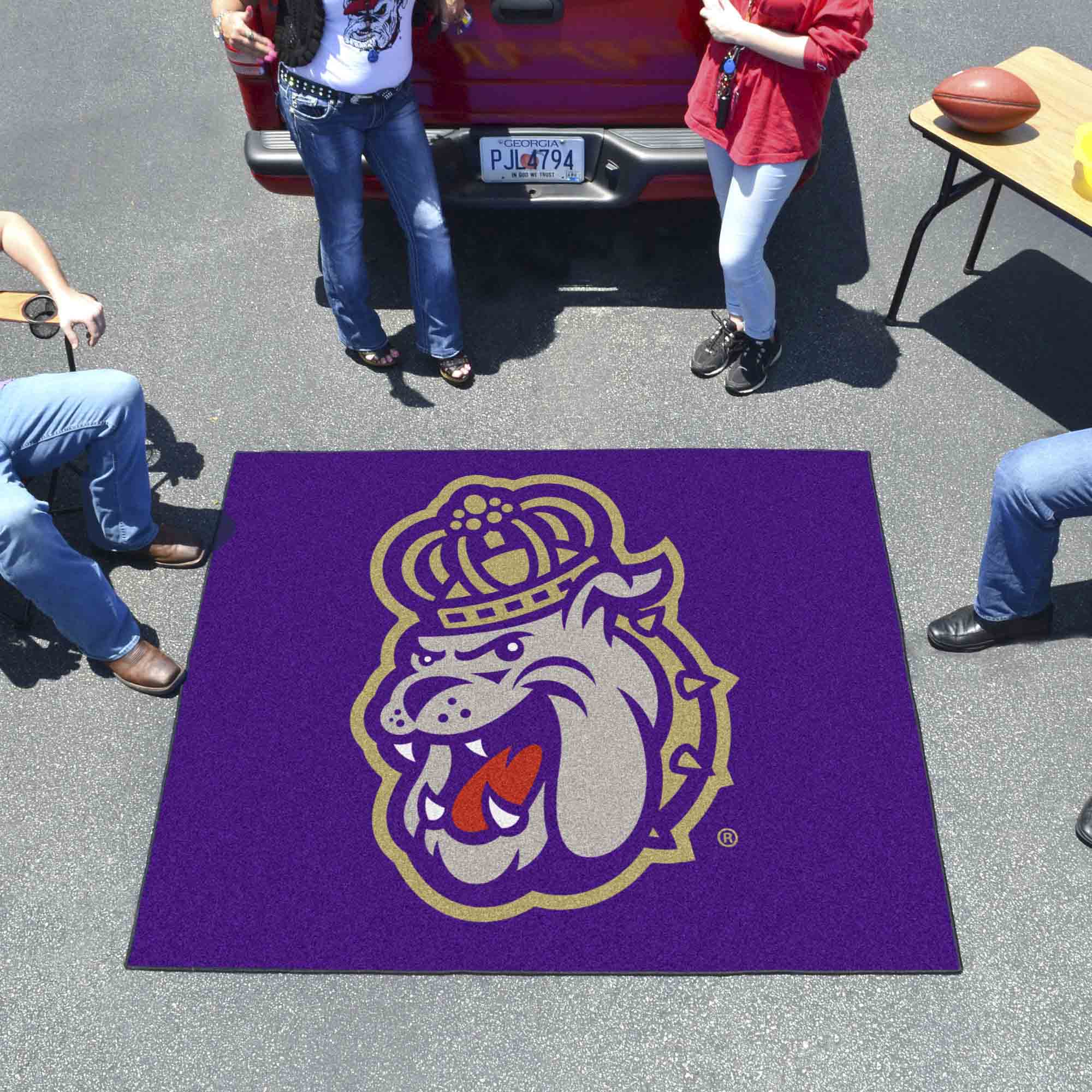 James Madison Dukes Tailgater Rug - 5ft. x 6ft.