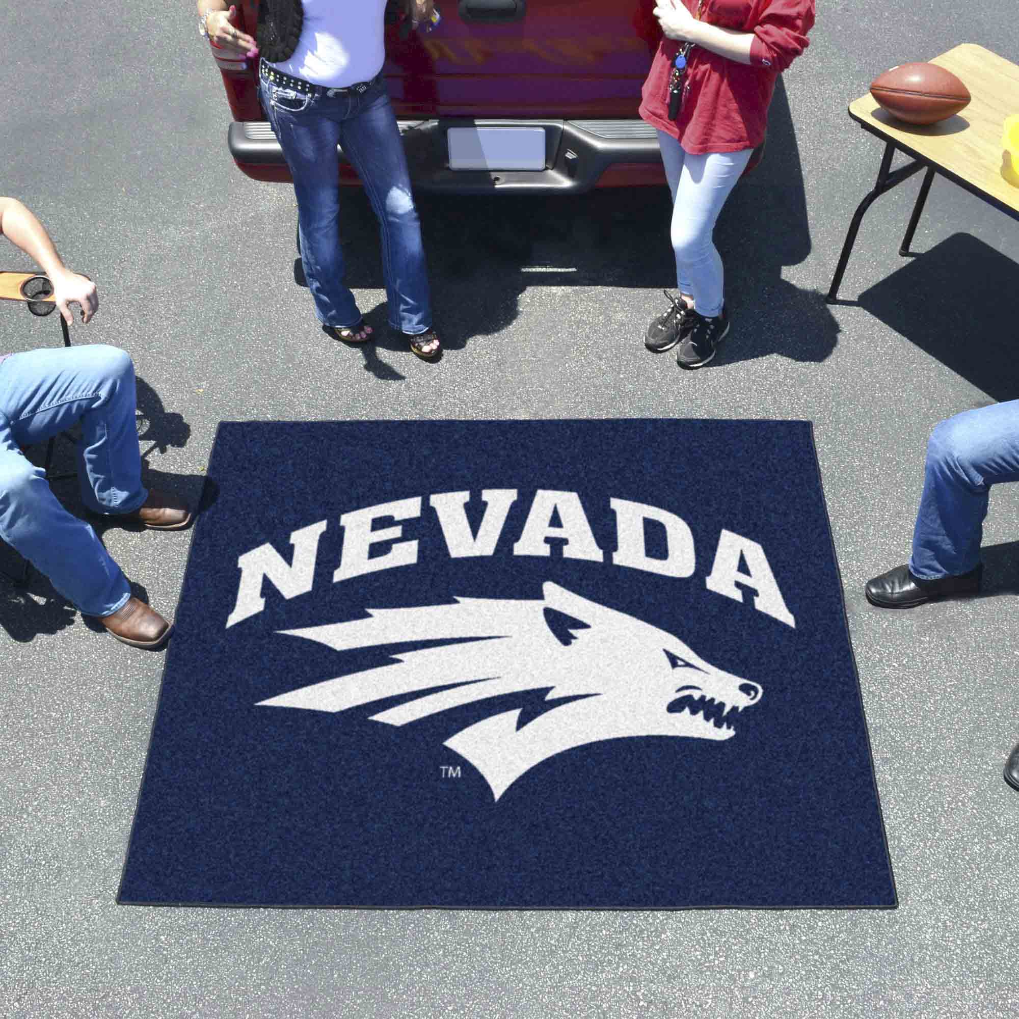 Nevada Wolfpack Tailgater Rug - 5ft. x 6ft.