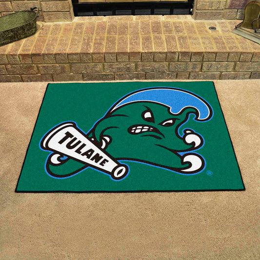 Tulane Green Wave All-Star Rug - 34 in. x 42.5 in.