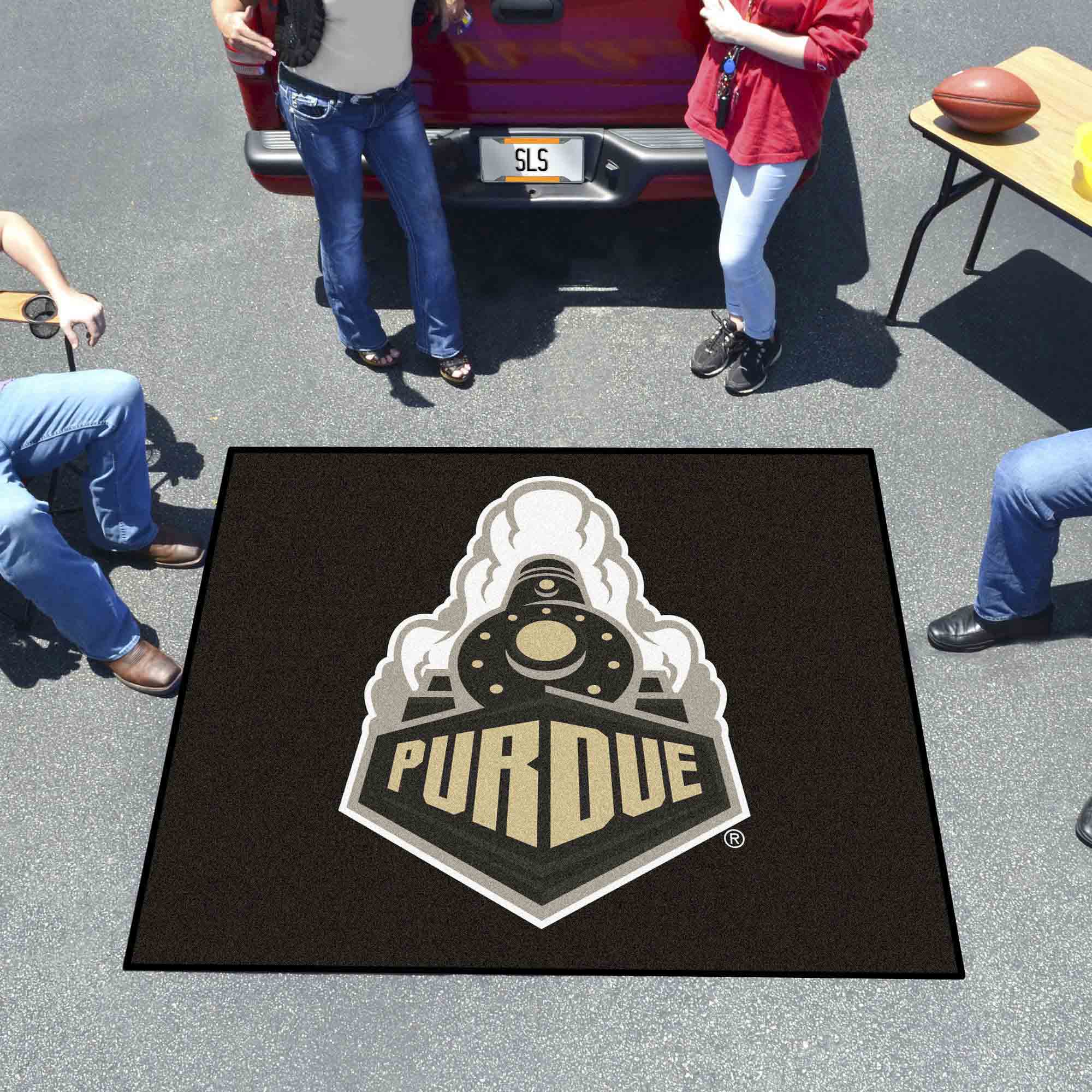 Purdue Boilermakers Tailgater Rug - 5ft. x 6ft., Train Logo