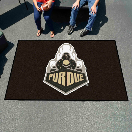 Purdue Boilermakers Ulti-Mat Rug - 5ft. x 8ft., Train Logo