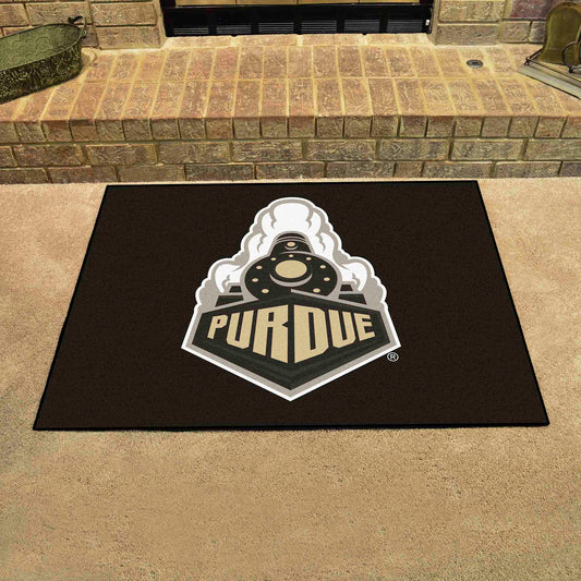 Purdue Boilermakers All-Star Rug - 34 in. x 42.5 in., Train Logo - Purdue