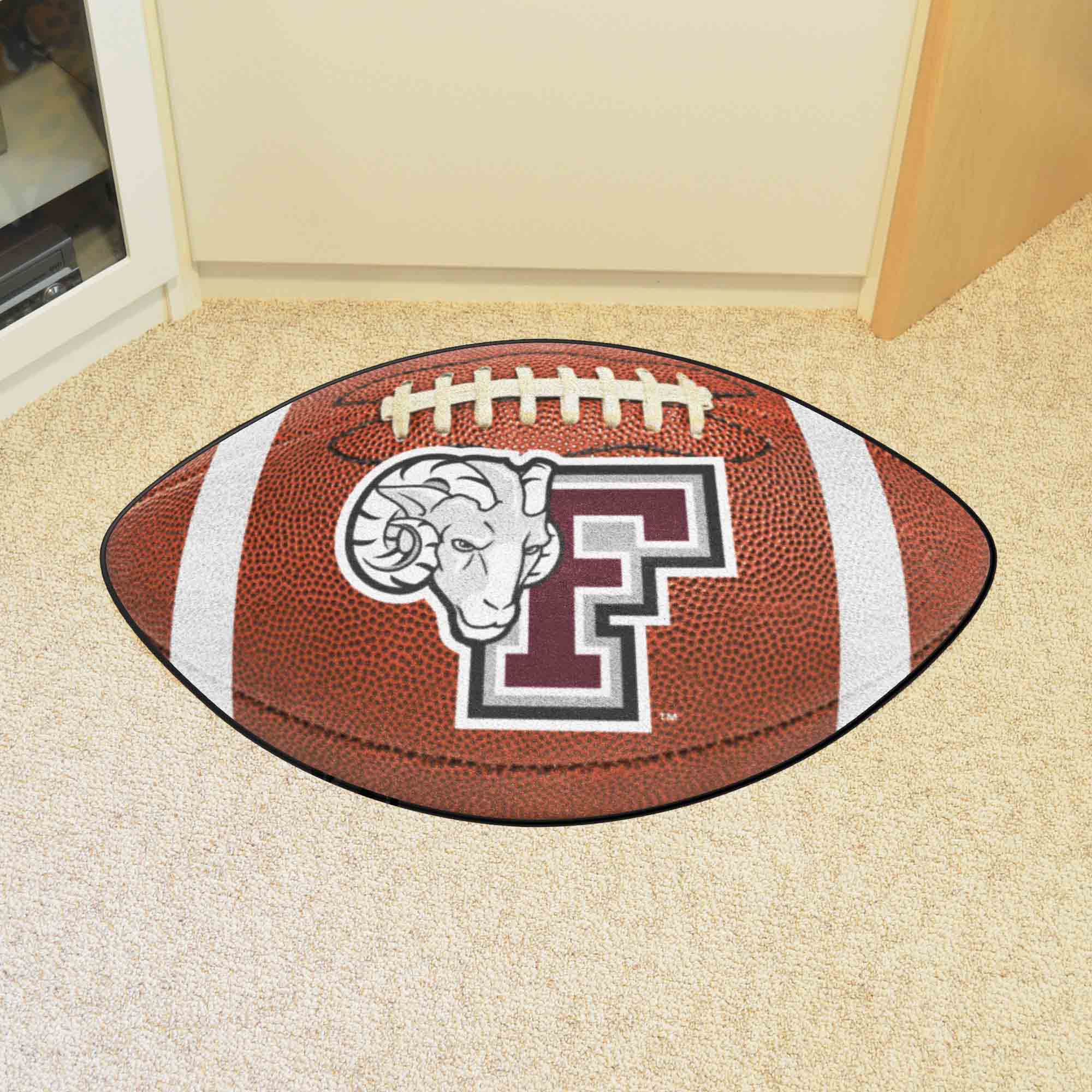 Fordham Rams Football Rug - 20.5in. x 32.5in.