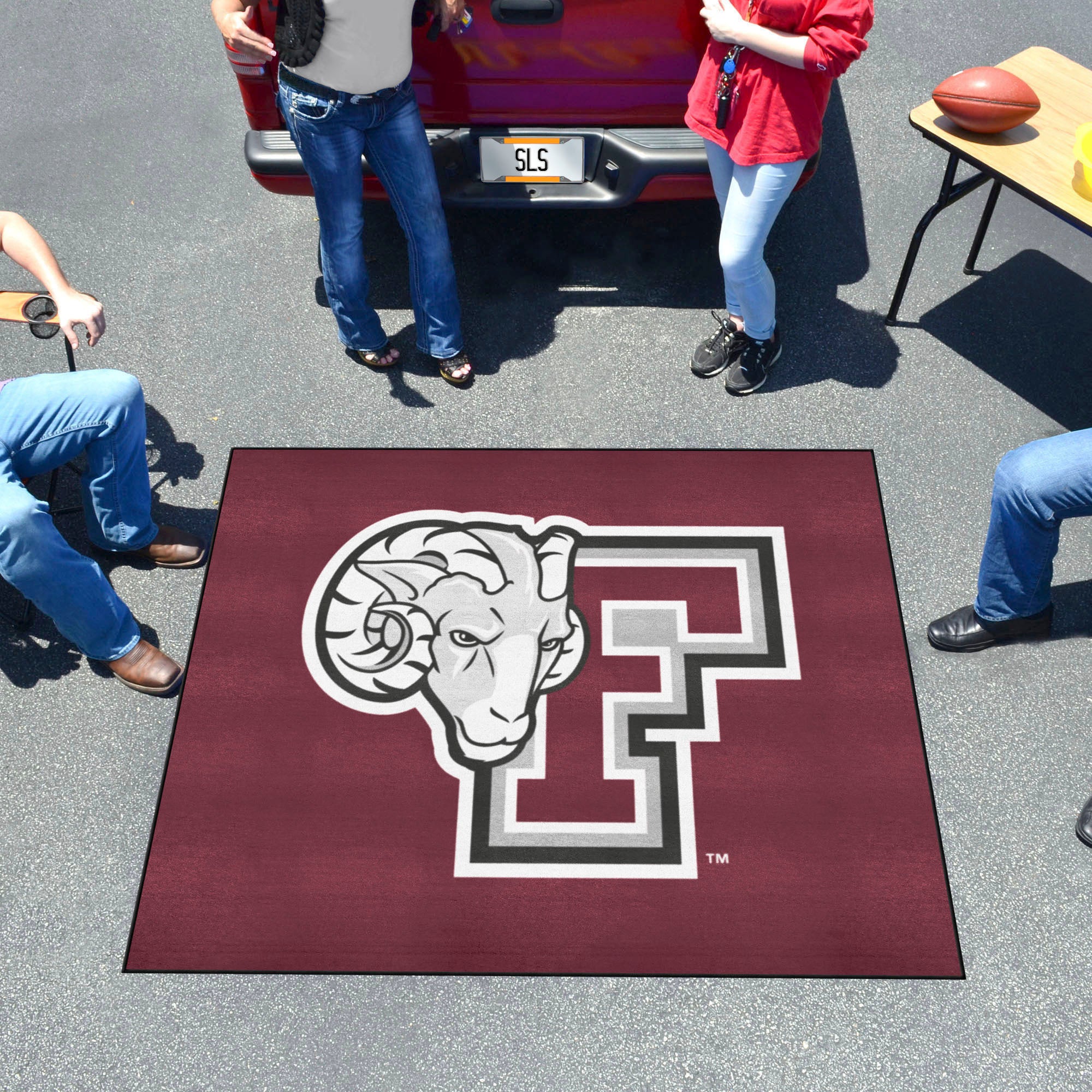 Fordham Rams Tailgater Rug - 5ft. x 6ft.