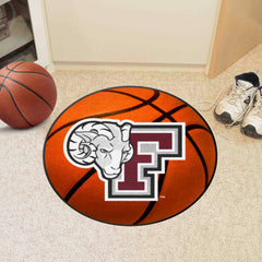 Fordham Rams Basketball Rug - 27in. Diameter