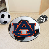 Auburn Tigers Soccer Ball Rug - 27in. Diameter, AU