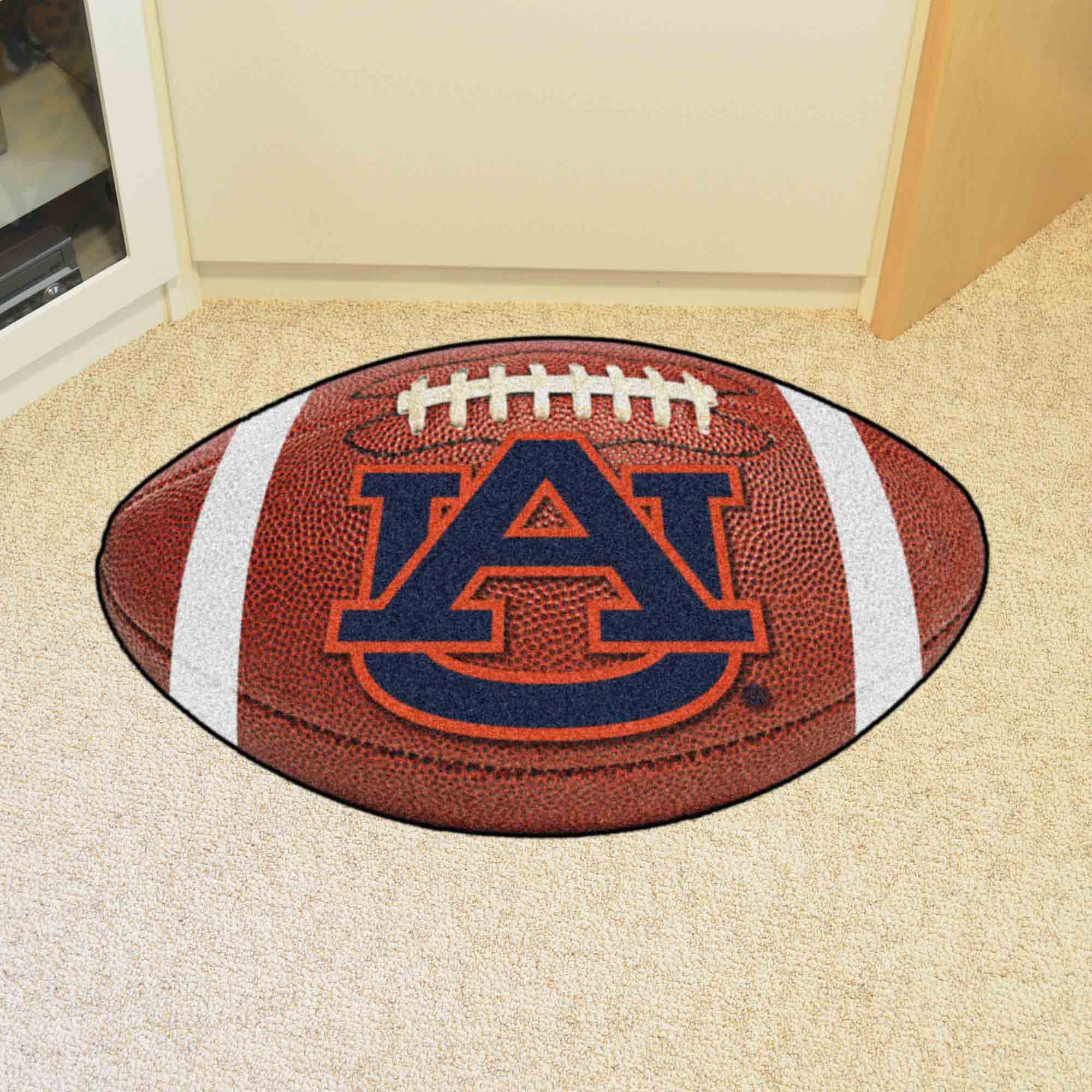 Auburn Tigers Football Rug - 20.5in. x 32.5in., AU