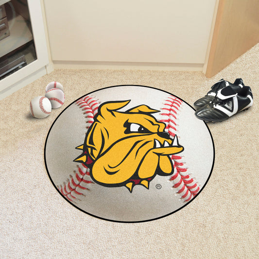 Minnesota-Duluth Bulldogs Baseball Rug - 27in. Diameter