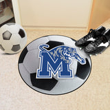 Memphis Tigers Soccer Ball Rug - 27in. Diameter