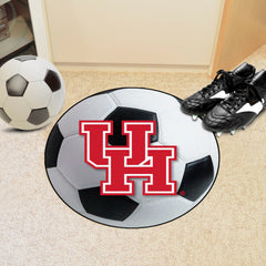 Houston Cougars Soccer Ball Rug - 27in. Diameter - Houston