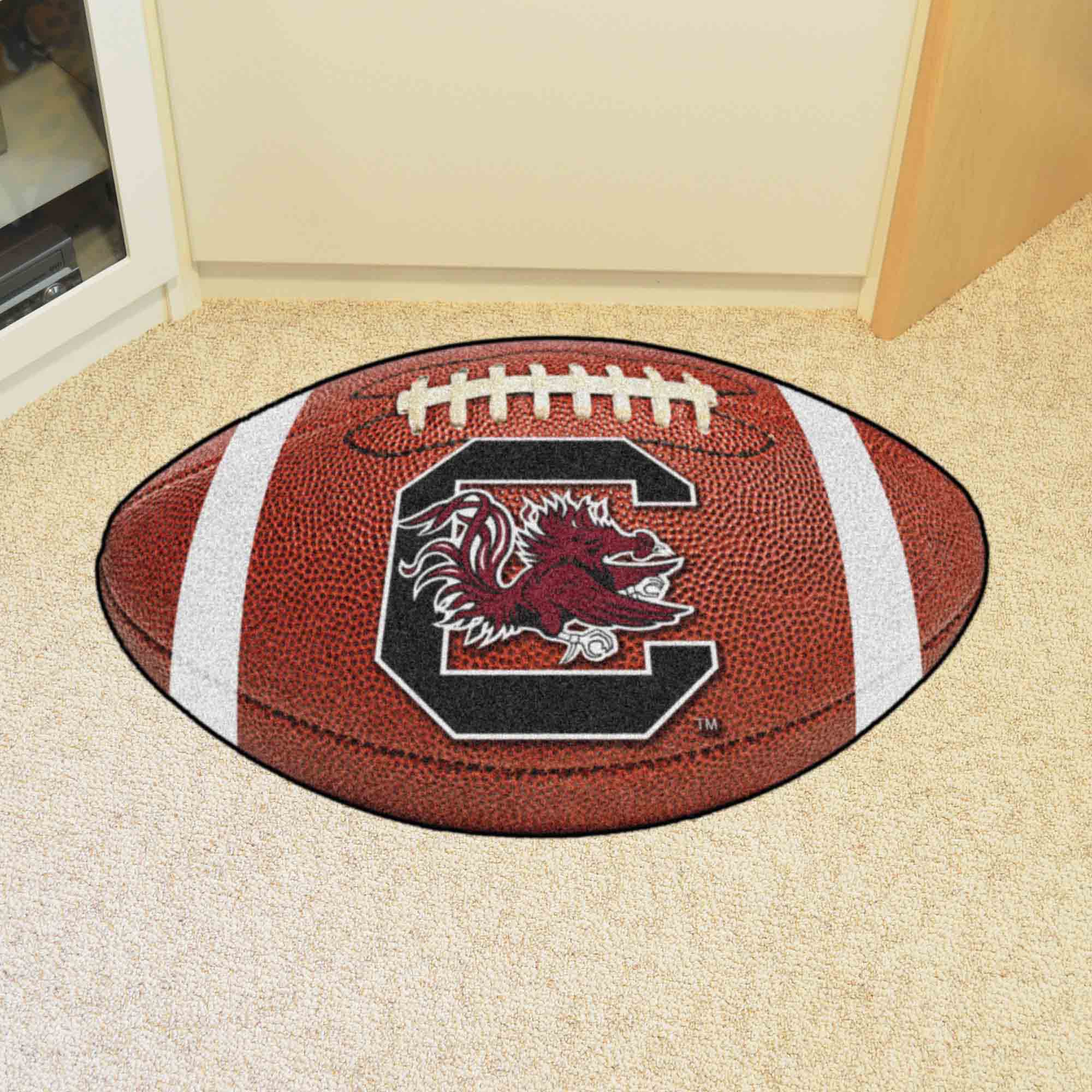 South Carolina Gamecocks Football Rug - 20.5in. x 32.5in.