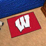 Wisconsin Badgers Starter Mat Accent Rug - 19in. x 30in.