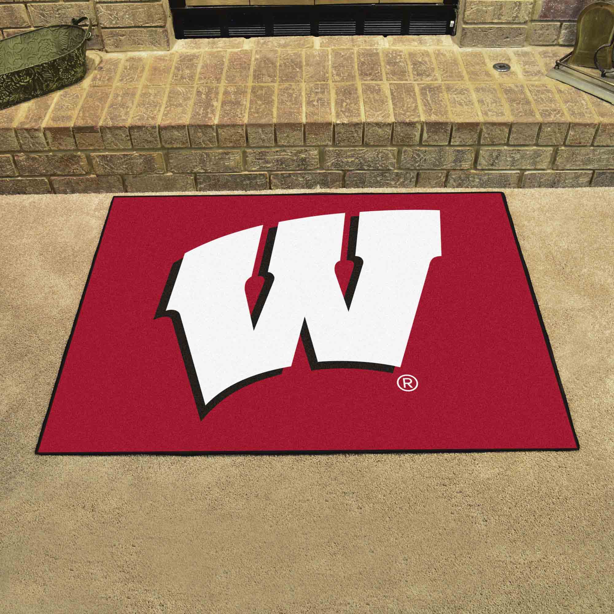 Wisconsin Badgers All-Star Rug - 34 in. x 42.5 in.