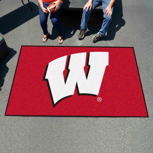 Wisconsin Badgers Ulti-Mat Rug - 5ft. x 8ft.