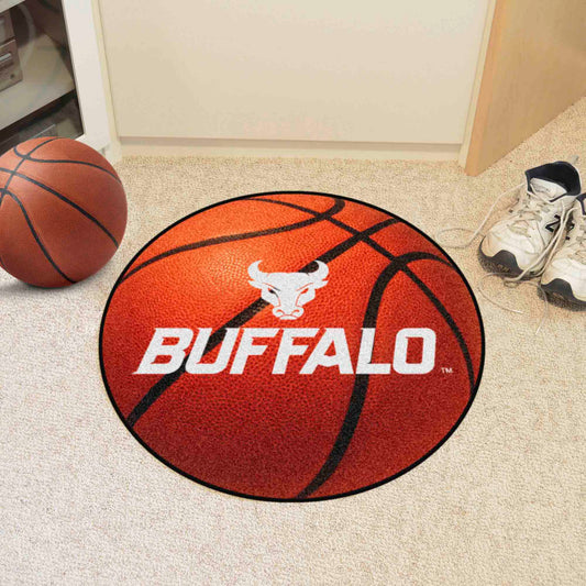 Buffalo Bulls Basketball Rug - 27in. Diameter - Buffalo